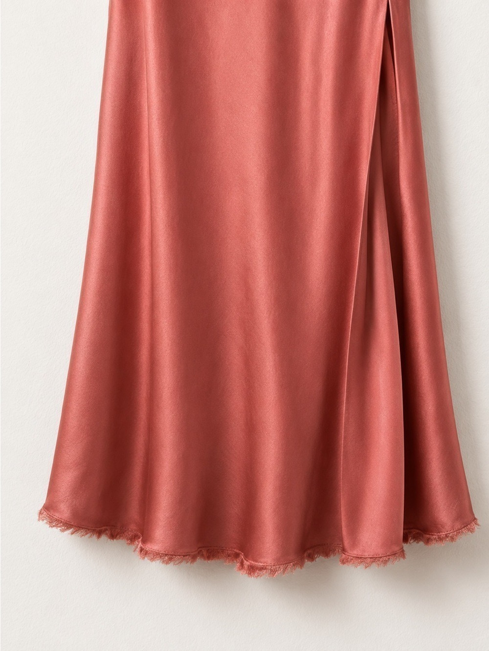 Nation LTD Dusty Rose Satin Slip Dress - Picture 3 of 6